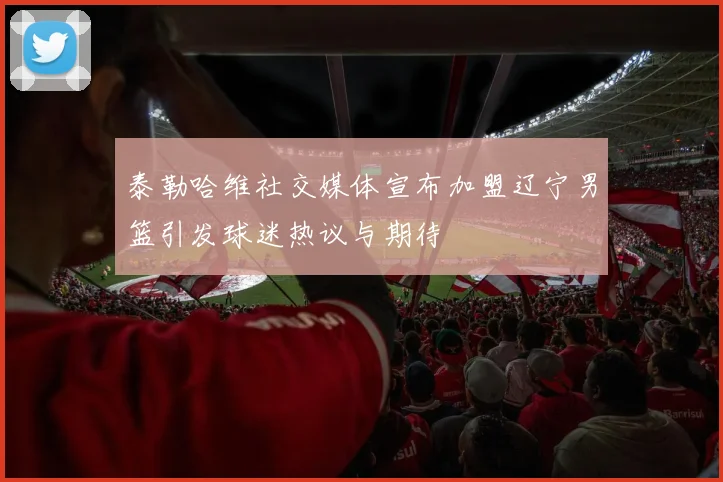 泰勒哈维社交媒体宣布加盟辽宁男篮引发球迷热议与期待